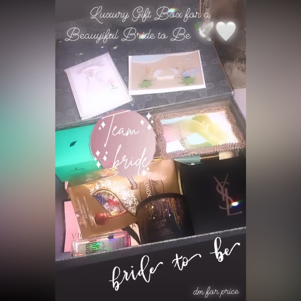 Luxury Bride to Be Gift Basket 👰🏻🧺